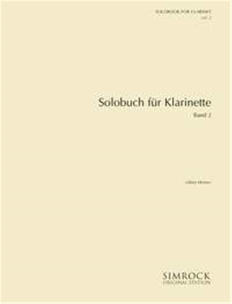 Solobook for Clarinet Band 2